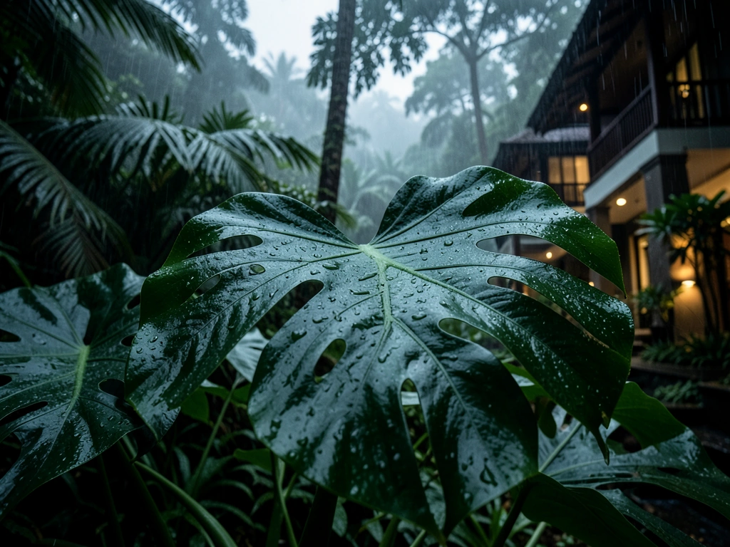 Botanical textures of Indonesian flora