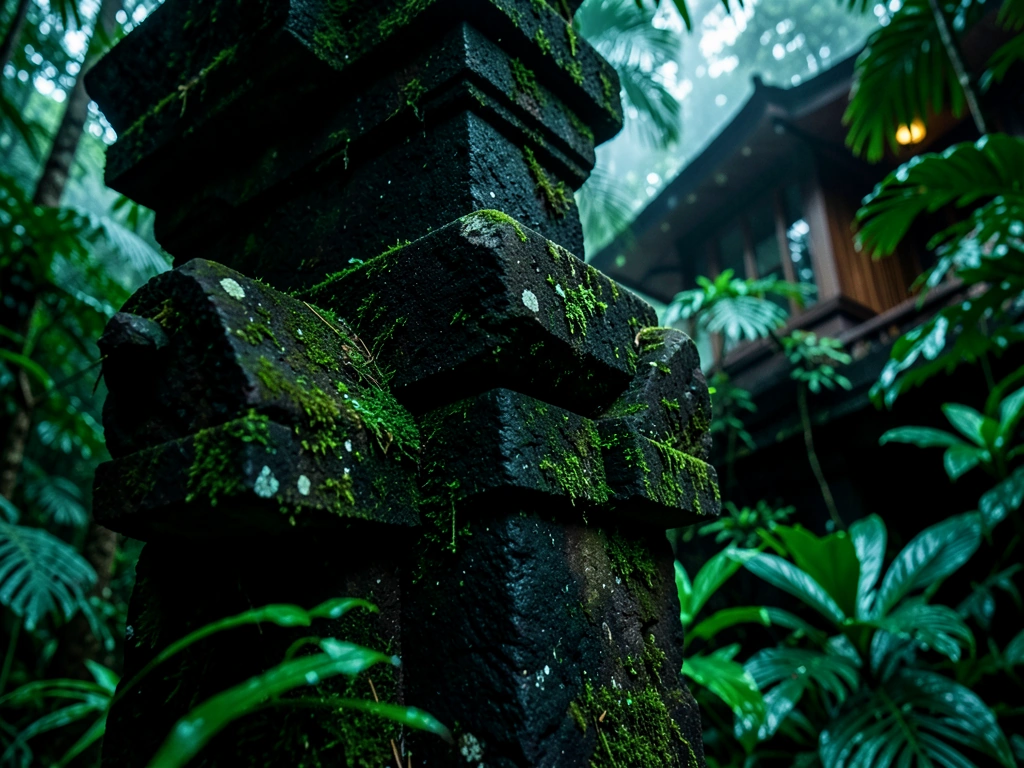 Architectural detail in Bali